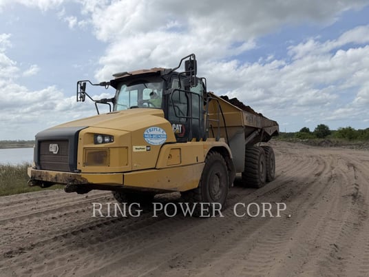 Caterpillar 725TG, Articulated Truck, 7893 hours, S/N: 3T900243, 2021 - Image 1