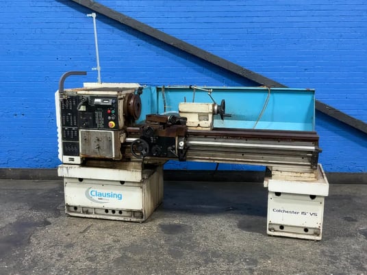 17" x 53" Clausing #Triumph-V/S, engine lathe, 1-1/4" bore, tailstock, 10 HP, 415 V., 2003 - Image 1