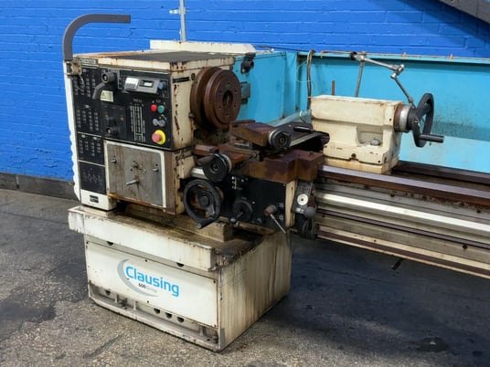 17" x 53" Clausing #Triumph-V/S, engine lathe, 1-1/4" bore, tailstock, 10 HP, 415 V., 2003 - Image 3