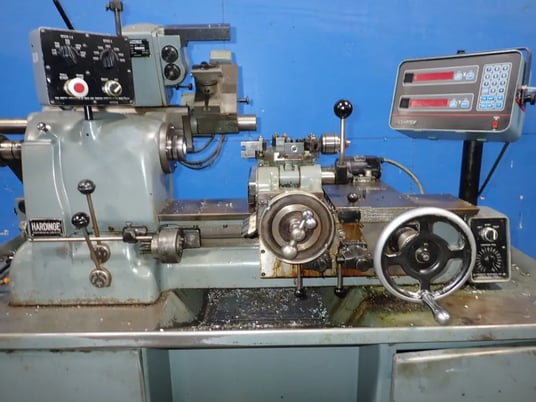 Hardinge #HC, turret lathe, 1" bore, 1.5 HP, Acu-Rite III digital read out, 208 V. - Image 3