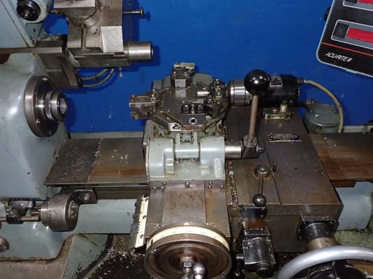 Hardinge #HC, turret lathe, 1" bore, 1.5 HP, Acu-Rite III digital read out, 208 V. - Image 7