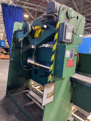 25 Ton, Chicago #285, Press Brake, 96" opening, 7.5 HP, 240 V. - Image 8