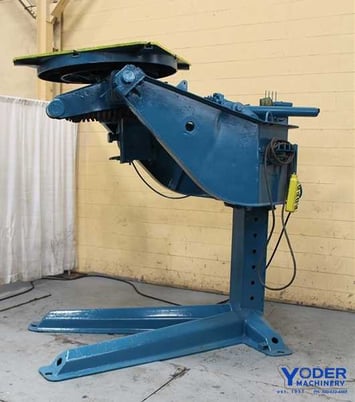 10000 lb. P & h #WP-10, 48" x48" tbl, 135 deg.tilt, 60" tbl.hgt., pendant, constant pwr.rotation - Image 6