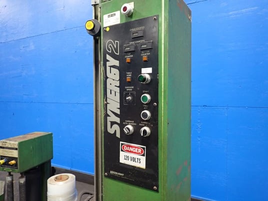 Highlight Industries #Synergy-2, stretch wrapper, 49" x 49" platform, 1/2 HP, 1750 RPM, 90 V. - Image 2