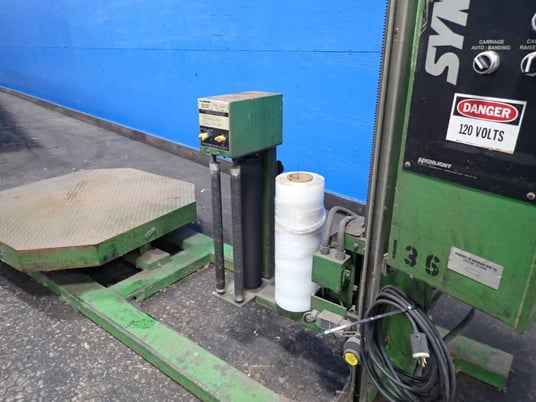 Highlight Industries #Synergy-2, stretch wrapper, 49" x 49" platform, 1/2 HP, 1750 RPM, 90 V. - Image 3