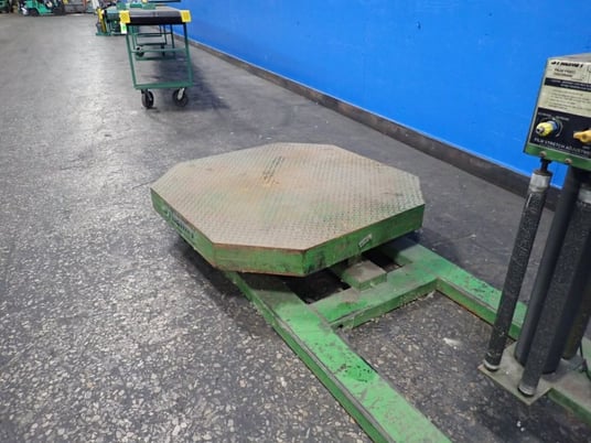 Highlight Industries #Synergy-2, stretch wrapper, 49" x 49" platform, 1/2 HP, 1750 RPM, 90 V. - Image 4