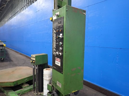 Highlight Industries #Synergy-2, stretch wrapper, 49" x 49" platform, 1/2 HP, 1750 RPM, 90 V. - Image 9
