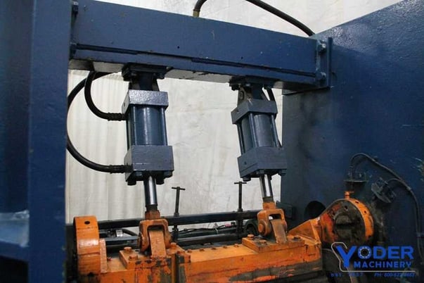 Bradbury, wing bender, 28" width, 15 HP, hydraulic clamp & bending, #65256 - Image 5