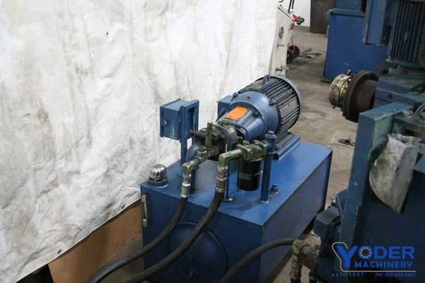 Bradbury, wing bender, 28" width, 15 HP, hydraulic clamp & bending, #65256 - Image 7