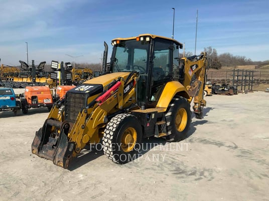 Cat 420F2IT, Backhoe Loader, 3055 hours, S/N: HWD03147, 2018 - Image 1