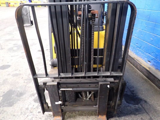 2,000 lb. Mitsubishi Caterpillar #FGC18K, Propane Forklift, 42" forks, AS IS - Image 5