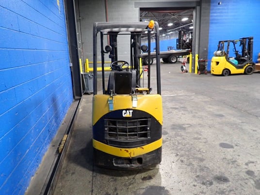 2,000 lb. Mitsubishi Caterpillar #FGC18K, Propane Forklift, 42" forks, AS IS - Image 7