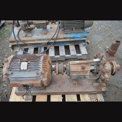 Allis Chalmers #F4D1-516, Centrifugal Pump, 2" inlet, 1" discharge, 30 HP, 575 V. - Image 1