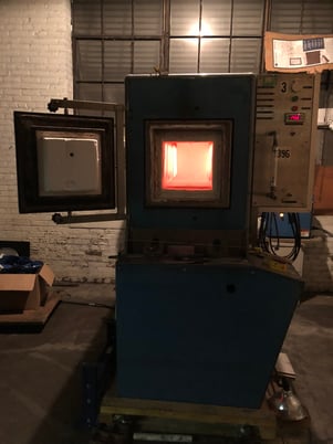12" width x 12" H x 40" L Linn #HT-1600-GS, gas tight chamber, 1600&deg;C 2880 &deg;F) - Image 3