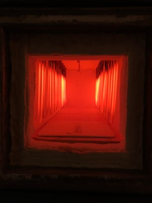 12" width x 12" H x 40" L Linn #HT-1600-GS, gas tight chamber, 1600&deg;C 2880 &deg;F) - Image 5