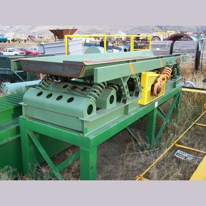 Edem Chip and Sawdust Feeder, 36" x 16' Pan, 6" High Sides, 5 HP, 575 V., 1740 RPM - Image 2
