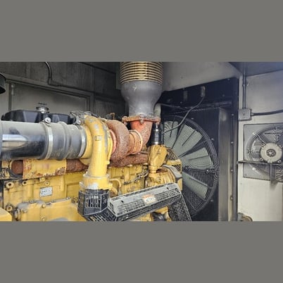 500 KW Caterpillar #3456, Diesel Generator, 480 Volt, 1800 RPM, 5624 hours, 2006 - Image 8