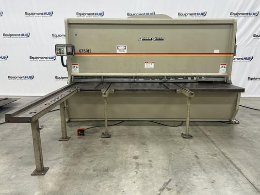 3/4" x 12' Accurshear #675012, hydraulic shear, 48" back gauge, 60 HP, 16 SPM, 2006 - Image 1