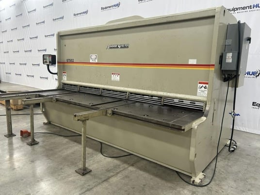 3/4" x 12' Accurshear #675012, hydraulic shear, 48" back gauge, 60 HP, 16 SPM, 2006 - Image 2