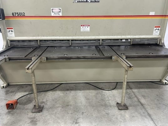 3/4" x 12' Accurshear #675012, hydraulic shear, 48" back gauge, 60 HP, 16 SPM, 2006 - Image 5