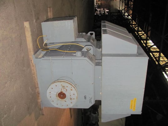 1250 HP 600 RPM General Electric, Frame 4686, DPFVBB, 500 VA, 300/150 VF - Image 4