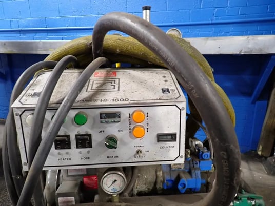 Gusmer #HF-1600, sprayer, 2 HP, 1725 RPM, wheels - Image 4