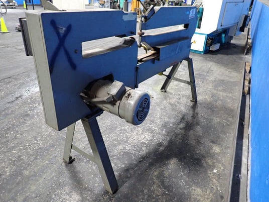 Reliance Tool #CS-24H5274, rotary circle shear, 52" capacity, 1978 - Image 6