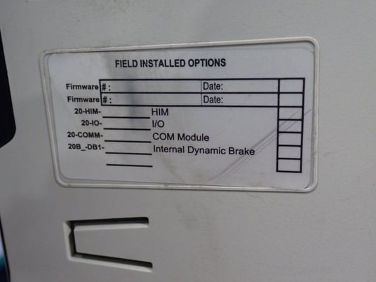 7.5 HP Allen-Bradley #20DD011A3EYNAEBCE, PowerFlex 700S AC drive, 342-528 Volts, 2014 - Image 7