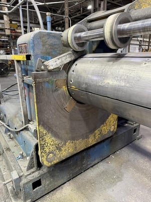 20000 lb. Seco #18X60, motorized recoiler, 54" wide, 60" mandrel width, 53" outside dimension, 19.5" ID, 100 - Image 5
