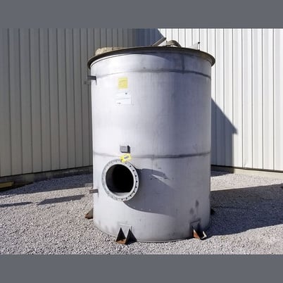 2,500 gallon Stainless Steel tank, 84" diameter x 108" tall, 3/16" thick - Image 5