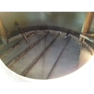 2,500 gallon Stainless Steel tank, 84" diameter x 108" tall, 3/16" thick - Image 7
