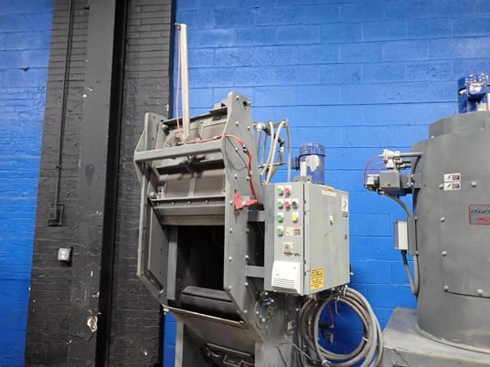 21" x 18" x 36" Dura-Blast #1.5BB-Air-Blast, Rotary Air Blast Cabinet, 7kW system, 1 HP blast wheel, dust - Image 2