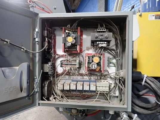 21" x 18" x 36" Dura-Blast #1.5BB-Air-Blast, Rotary Air Blast Cabinet, 7kW system, 1 HP blast wheel, dust - Image 6
