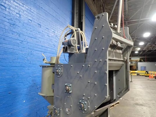 21" x 18" x 36" Dura-Blast #1.5BB-Air-Blast, Rotary Air Blast Cabinet, 7kW system, 1 HP blast wheel, dust - Image 8