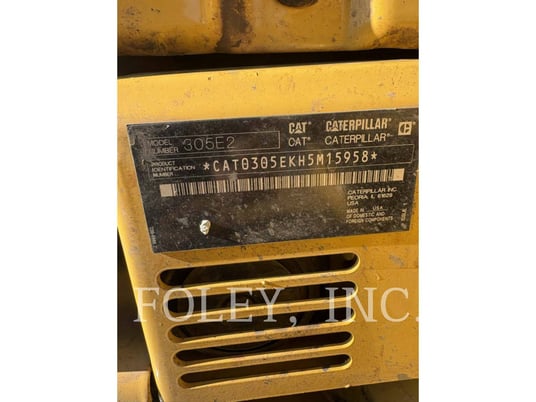 Caterpillar 305E2CR, 1936 hours, S/N: H5M15958, 2022 - Image 6