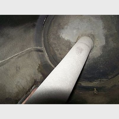 Amalgam barrel, 22" x 36" capacity, rubber lined, manual variable speed - Image 4