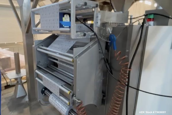 Mars #16S, vertical form fill seal machine, w/ multi-head scale & printer - Image 5