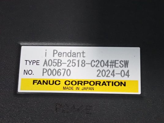 Fanuc #A05B-2518-C204#ESW, teach pendant, new, 2024 - Image 7