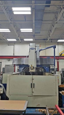 Viper #VMC-B3000, CNC Vertical Machining Center, 3-Axis, 118" X, 77" Y, 28" Z, 30 HP, 8000 RPM, Mitsubishi - Image 1