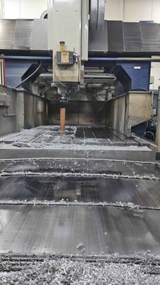 Viper #VMC-B3000, CNC Vertical Machining Center, 3-Axis, 118" X, 77" Y, 28" Z, 30 HP, 8000 RPM, Mitsubishi - Image 2