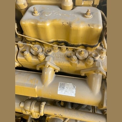 Caterpillar #D398, Diesel Engine, Twin Turbocharged, w/Radiator - Image 6