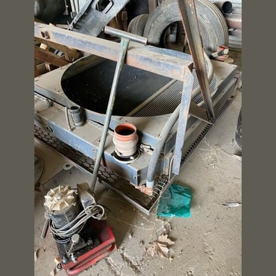 Caterpillar #D398, Diesel Engine, Twin Turbocharged, w/Radiator - Image 9