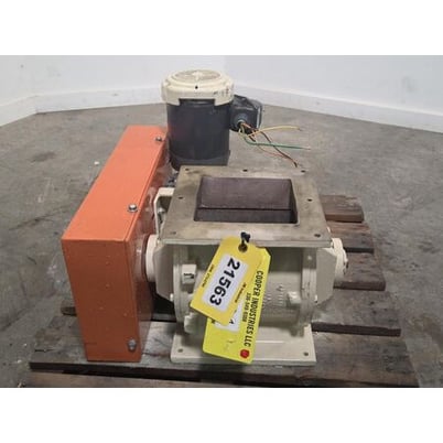 8" x 8" Horizon Systems, Carbon Steel square rotary airlock valve, - Image 3