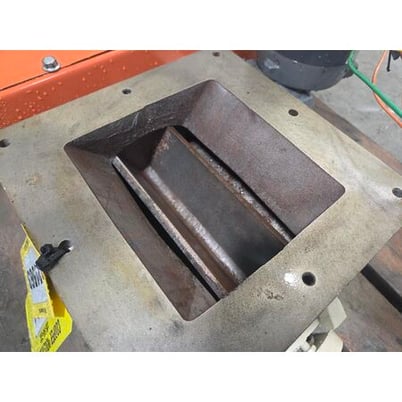 8" x 8" Horizon Systems, Carbon Steel square rotary airlock valve, - Image 4