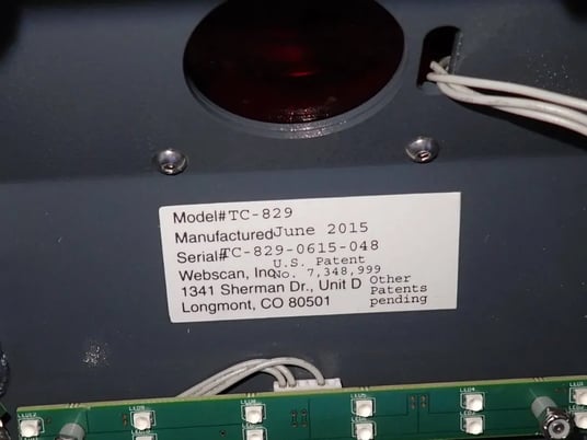 Webscan #TC-829, Barcode Verifier, 2015 - Image 5