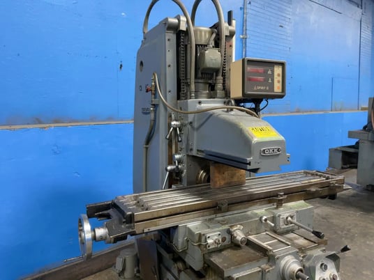Osaka Kiko #MH-2, Vertical Mill, 52" x 12" tbl, Anilam Controls, 230/460 V. - Image 9