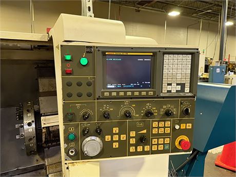 Hardinge #Talent-8/52, CNC lathe, 18" SOCS, 3-jaw chuck, 2" bar, 11.1" dia., 15" lgth, A2-6, 12 turret, 15 - Image 2
