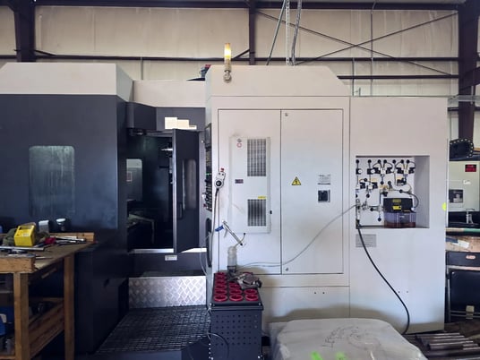 Neway #HM503T, CNC horizontal machining center, 29" X, 23.6" Y, 25.6" Z, 6000 RPM, CT50, 24 automatic tool - Image 1