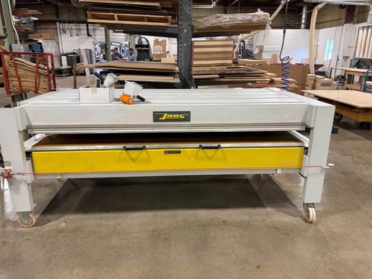 Joos #Junior-3, Hot Press, 4' x8', w/ spreaders, 45 Ton, 2015 - Image 5