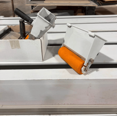 Joos #Junior-3, Hot Press, 4' x8', w/ spreaders, 45 Ton, 2015 - Image 7